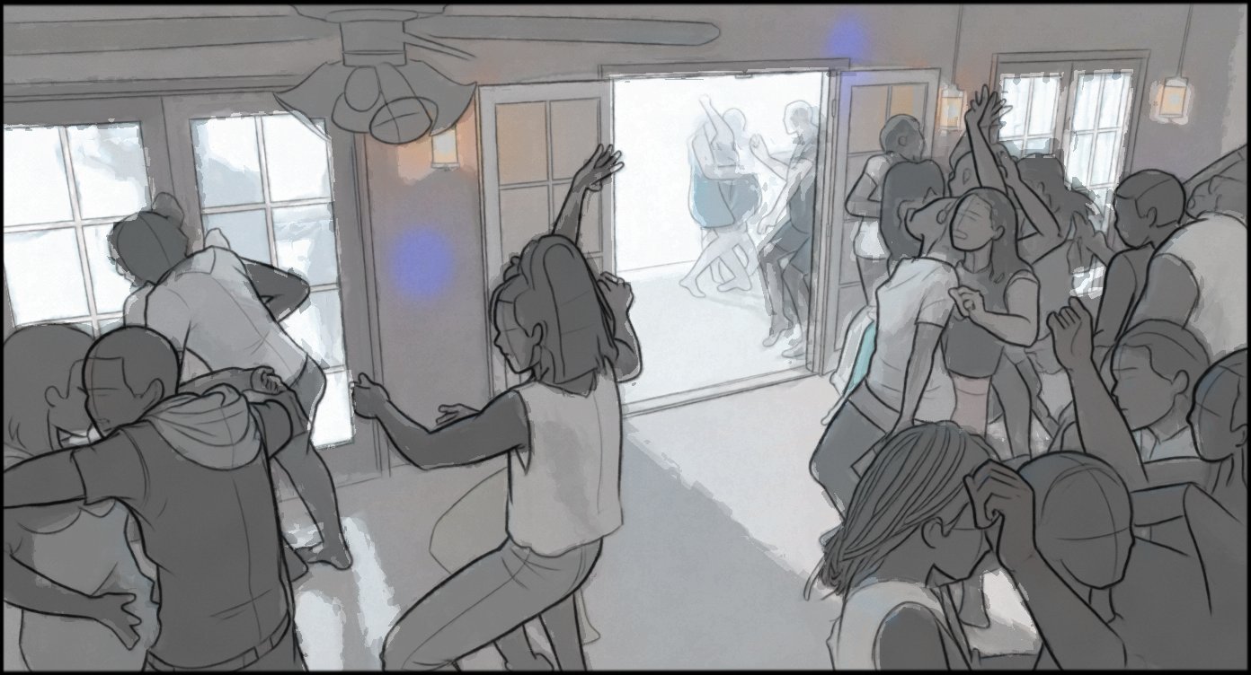 Music Video - Choreography - storyboard frame 8 by Dakota Warren
